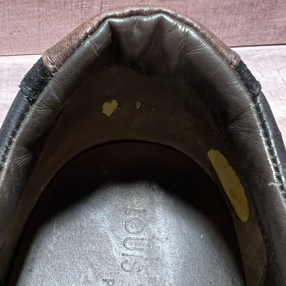 Louis Vuitton Men's Low Top Damier Gean Chrono Sneaker TD0055 Size: 8.5 - Picture 13 of 15